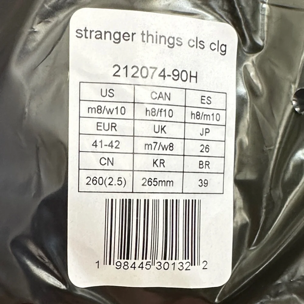 NWT Stranger Things x Crocs Classic Clog “The Upside Down”